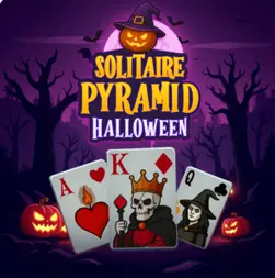 Solitaire pyramid halloween